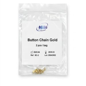 Button Chain Gold